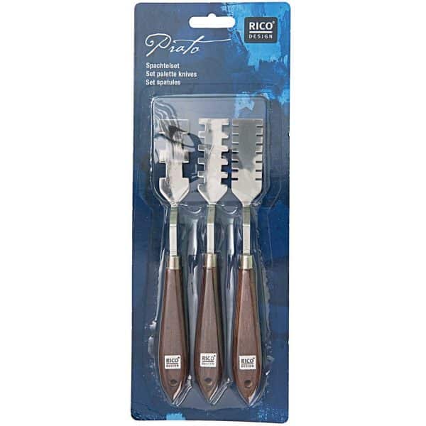 Rico Design Spachtel eckig 3er Set