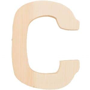 Rico Design Holz-Buchstaben 8cm C