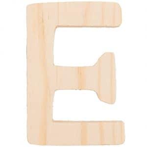 Rico Design Holz-Buchstaben 8cm E