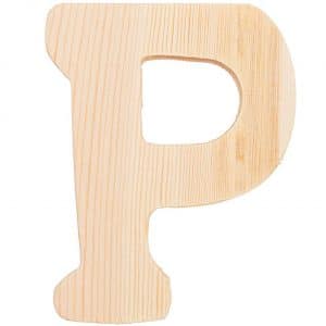 Rico Design Holz-Buchstaben 8cm P