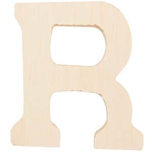 Rico Design Holz-Buchstaben 8cm R
