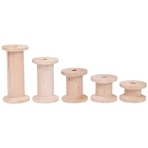 Rico Design Holzspulen 5er Set