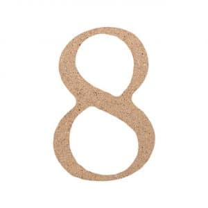 Rico Design MDF Zahl 8