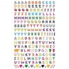 Paper Poetry Sticker Buchstaben mehrfarbig 10x19cm sortiert