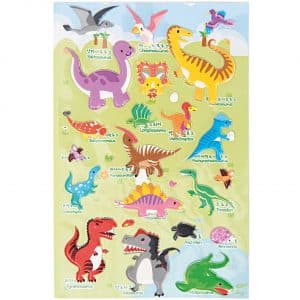 Paper Poetry 3D Sticker Dinosaurier