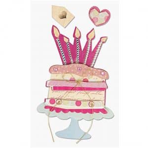 Paper Poetry 3D Sticker Torte