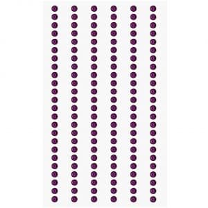 Paper Poetry Strass-Sticker violett 3mm
