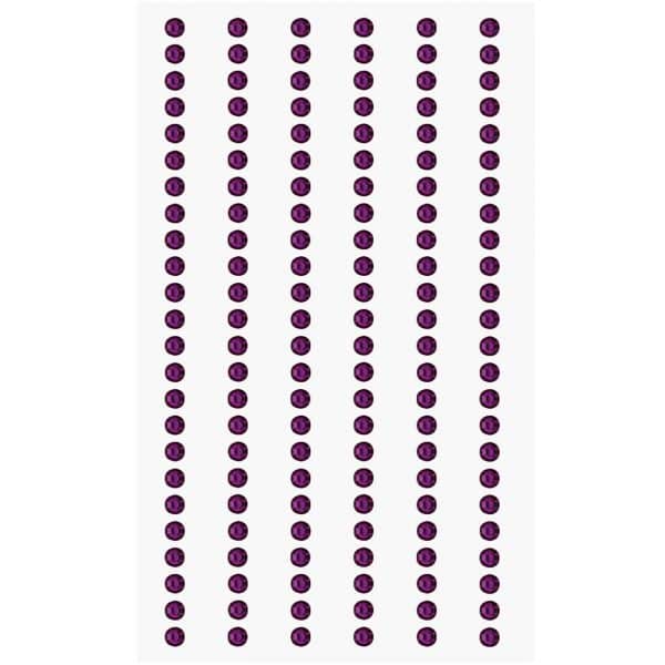 Paper Poetry Strass-Sticker violett 3mm