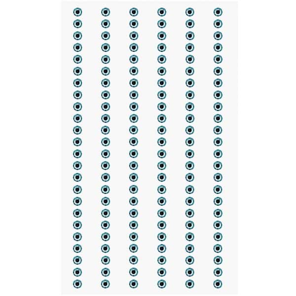 Paper Poetry Strass-Sticker aquamarin 3mm
