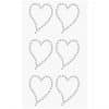 Paper Poetry Strass Sticker Herzen crystal