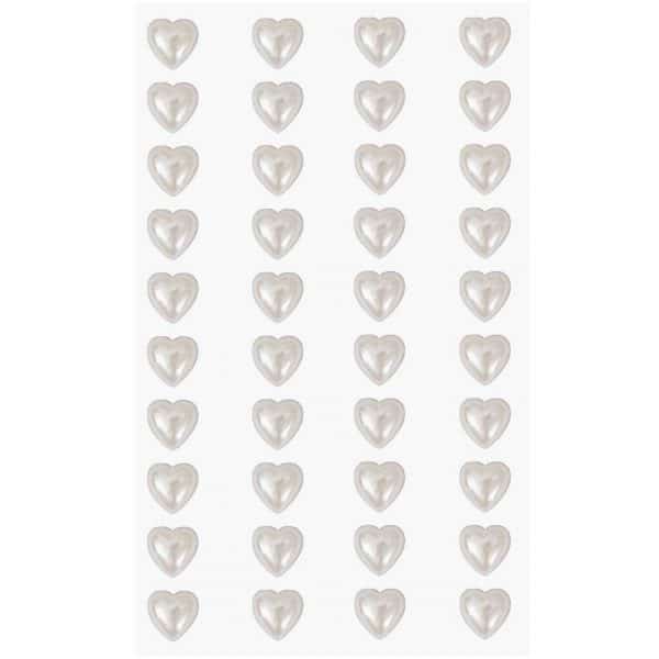 Paper Poetry Perlen-Sticker Herzen 8mm