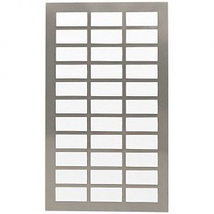 Paper Poetry Office Sticker Etiketten 18x8mm 4 Bogen