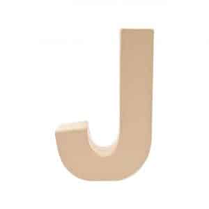 Rico Design 3D Papp-Buchstaben stehend J