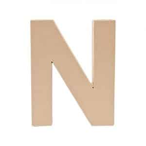 Rico Design 3D Papp-Buchstaben stehend N
