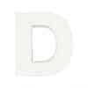 Rico Design 3D Papp-Buchstaben weiß stehend D