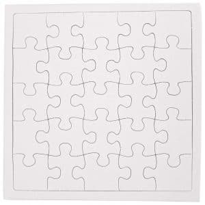 Rico Design Puzzle mit Legerahmen 25teilig