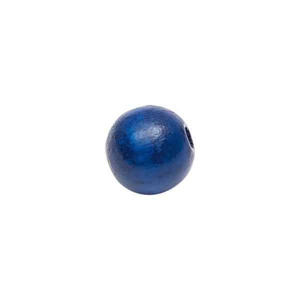 Rico Design Holz-Perlen 8mm 90 Stück dunkelblau
