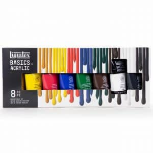 Liquitex Basics Acrylfarben Set 8x75ml