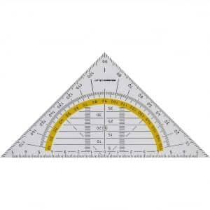 RUMOLD Geodreieck 16cm