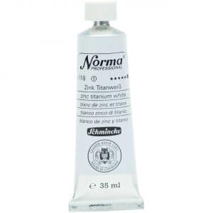 Schmincke Norma 35ml zink titanweiß