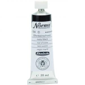 Schmincke Norma 35ml elfenbeinschwarz