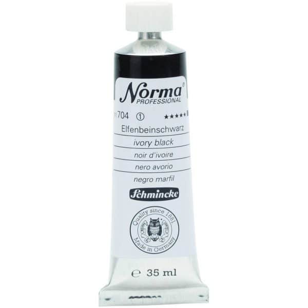Schmincke Norma 35ml elfenbeinschwarz