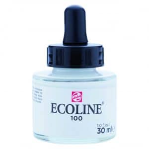 ECOLINE flüssige Wasserfarbe 30ml weiß