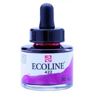 ECOLINE flüssige Wasserfarbe 30ml rotbraun