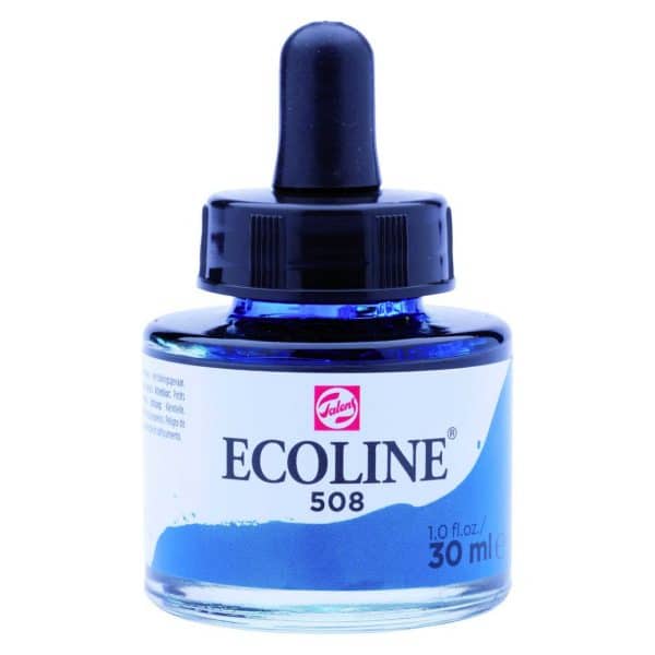 ECOLINE flüssige Wasserfarbe 30ml preussischblau