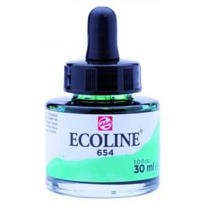 ECOLINE flüssige Wasserfarbe 30ml tannengrün