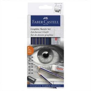 Faber Castell Zeichenset Goldfaber Bleistifte 8teilig