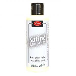 VIVA DECOR Satiné matt Glas 82ml weiß