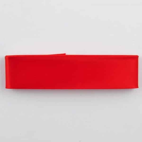 Gütermann Satin-Schrägband 30mm 2m rot