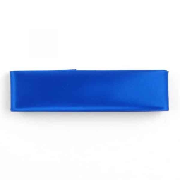 Gütermann Satin-Schrägband 30mm 2m blau