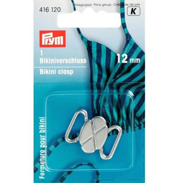 Prym Bikiniverschluss silber 12mm