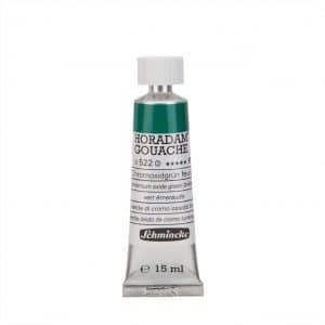 Schmincke HORADAM Gouache 15ml chromoxidgrün feurig