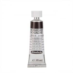 Schmincke HORADAM Gouache 15ml vandyckbraun