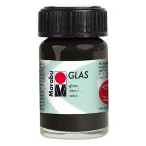 Marabu Glasfarbe 15ml schwarz