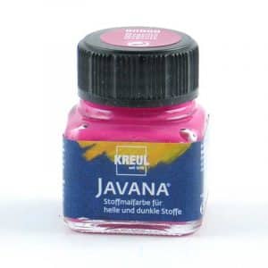 KREUL Javana Stoffmalfarbe helle und dunkle Stoffe 20ml magenta