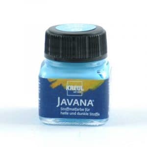 KREUL Javana Stoffmalfarbe helle und dunkle Stoffe 20ml eisblau