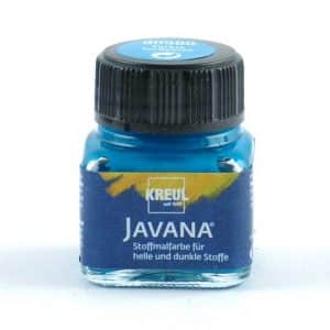 KREUL Javana Stoffmalfarbe helle und dunkle Stoffe 20ml türkis