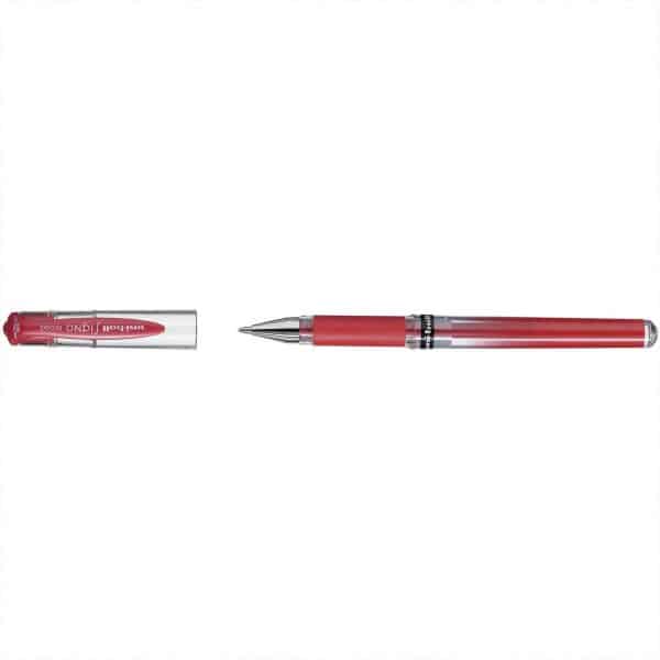 Uni-Ball Signo Broad UM-153 Gelroller 1mm rot-metallic