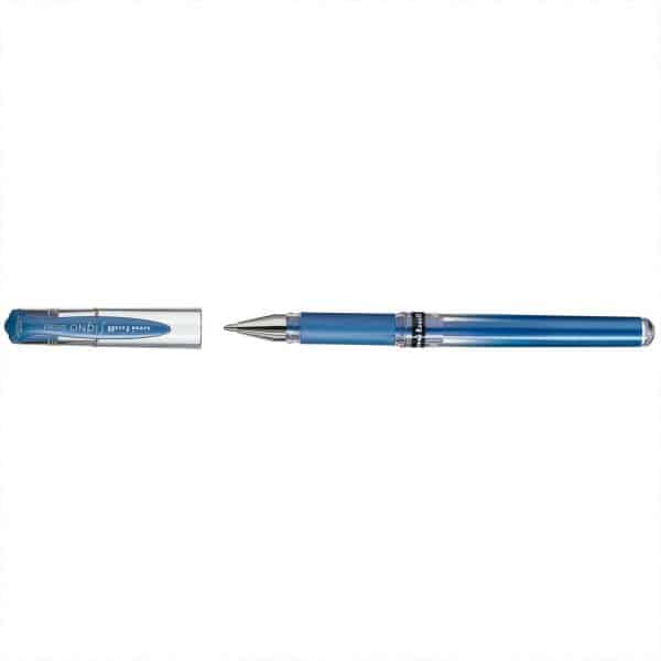 Uni-Ball Signo Broad UM-153 Gelroller 1mm blau-metallic