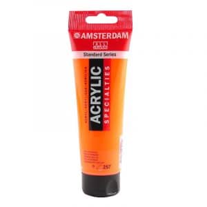 AMSTERDAM Acrylfarbe 120ml reflexorange