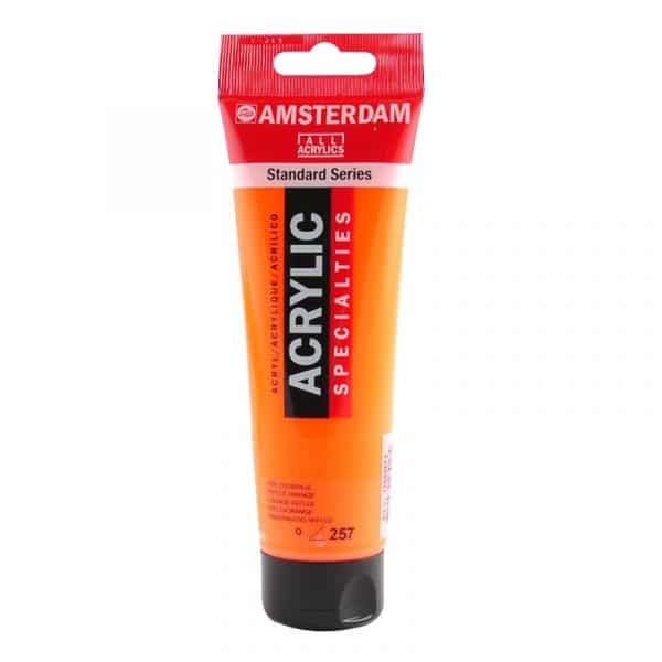 AMSTERDAM Acrylfarbe 120ml reflexorange