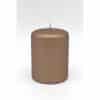 Kopschitz Flachkopfstumpen-Kerze 8x6cm sand metallic