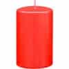 Kopschitz Stumpen-Kerze 12x6cm rot