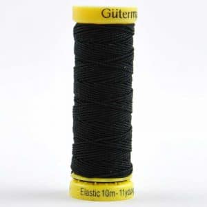 Gütermann Elasticfaden 10m schwarz