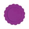 Rico Design Filzrahmen rund lila 10cm
