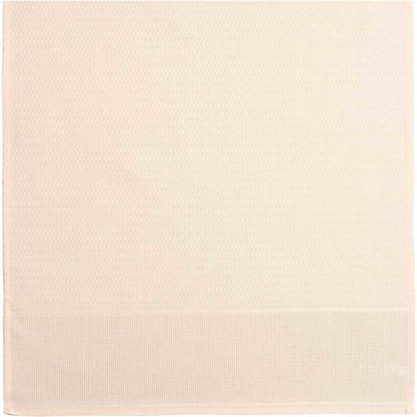 Rico Design Geschirrtuch Wellen beige 50x75cm